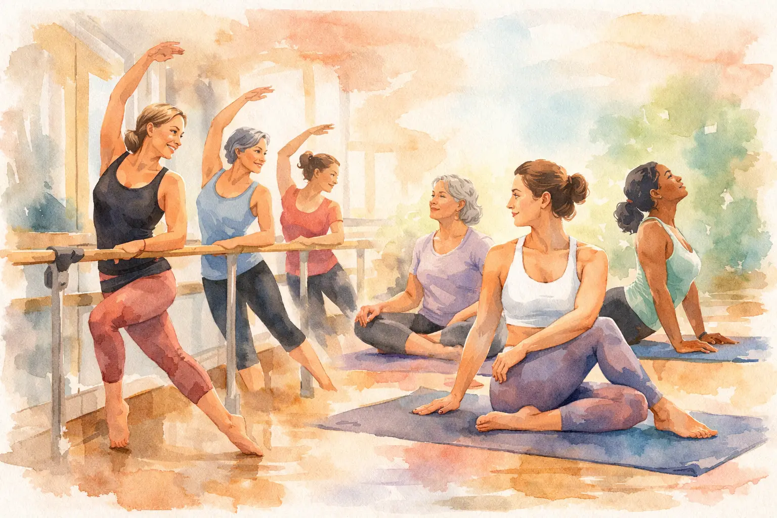 Yoga Barre Comparison for Your Fitness Goals