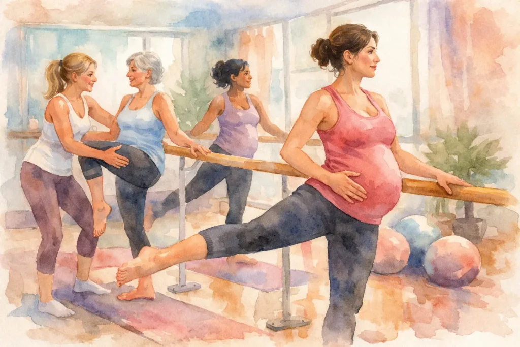 Barre Pregnancy Safety for Supported Movement